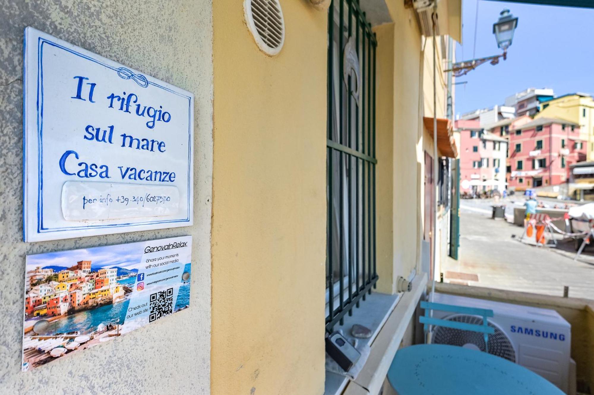 Appartement Il Rifugio Sul Mare - Genovainrelax Extérieur photo